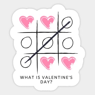 What is Valentine's Day? Sticker